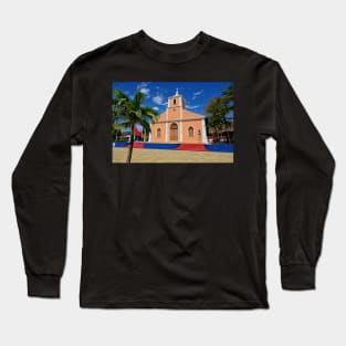 Nicaragua - Eglise de San Juan Del Sur Long Sleeve T-Shirt